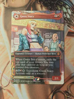 Gwen Stacy (0202) (Borderless) - Marvel's Spider-Man (SPM) -nm - Image 1