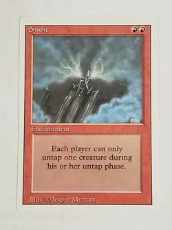 MTG Smoke (Revised/Red/R) - BGM - Image 1