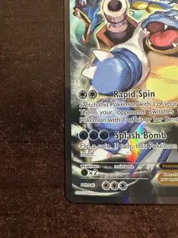 Blastoise EX XY122 DMG Pokemon TCG XY Alt Art Promo DMG - Image 5