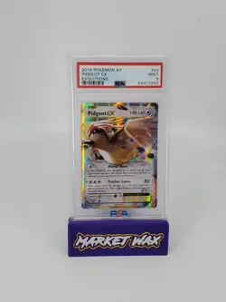 2016 Pokemon XY Evolutions Pidgeot EX 64/108 PSA 9 - Image 1