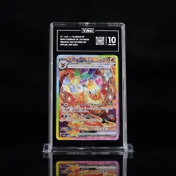 2024 Pokemon Terastal Festival Japanese 202/187 Flareon EX SAR TAG 10 - Image 1