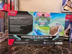 Pokemon TCG: Venusaur ex and Blastoise ex Premium Collection Box - Image 2