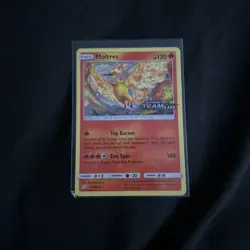 Pokemon TCG Moltres Sun & Moon - Team Up 19/181 Holo Promo Promo - Image 2