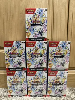 Pokemon Prismatic Evolutions Booster Bundle X 7 Sealed New ✅ FAST DISPATCH ✅ - Image 1
