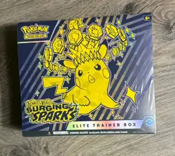 Pokemon Scarlet And Violet: Surging Sparks ETB Elite Trainer Box FACTORY SEALED - Image 1