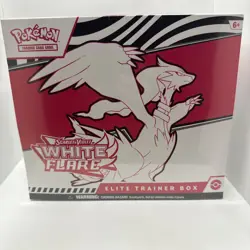 Pokemon Scarlet And Violet White Flare Elite Trainer Box Factory Sealed - Image 4