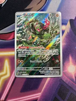 Okidogi - 074/064 - Pokemon Shrouded Fable Illustration Rare LP - Image 1