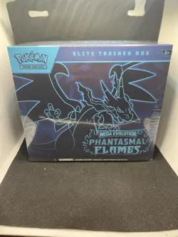 Pokemon Mega Evolution Phantasmal Flames Elite Trainer Box ETB Sealed - Image 1