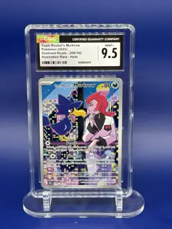 Team Rocket's Murkrow Pokemon (2025) Destined Rivals - 200/182 Illustration Rare - Image 1