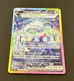 2024 POKEMON SCARLET VIOLET STELLAR CROWN TERAPAGOS EX SPECIAL ILLUSTRAT. RARE! - Image 5