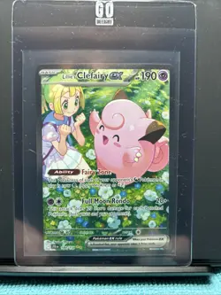 2025 Pokemon Lillie's Clefairy EX 184/159 Journey Together SIR - Image 1