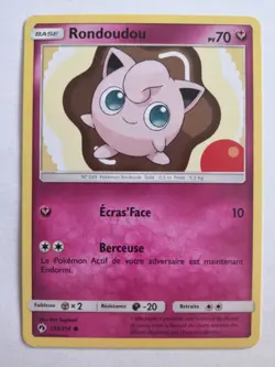 Carte Pokemon - Rondoudou 133/214 - SL08 : Tonnerre Perdu - Image 1