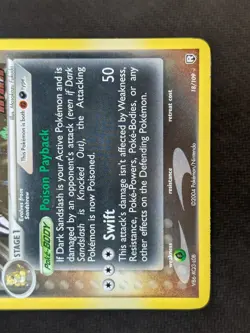 Dark Sandslash 18/109 - ex Team Rocket Returns Reverse Holo Rare Pokemon TCG NM - Image 5