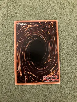 Yugioh DMG-001 Dark Paladin NM, Name Drop Misprint, Secret Rare Foil Bleed - Image 2