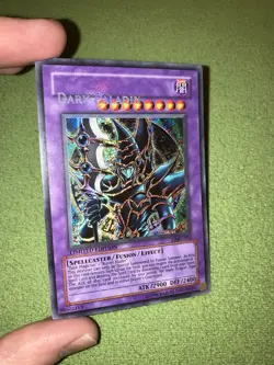 Yugioh DMG-001 Dark Paladin NM, Name Drop Misprint, Secret Rare Foil Bleed - Image 3