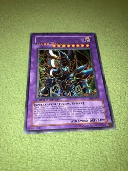 Yugioh DMG-001 Dark Paladin NM, Name Drop Misprint, Secret Rare Foil Bleed - Image 5