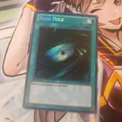 1X DARK HOLE LCJW-EN283 LCYW-EN053 SECRET NEAR MINT YUGIOH - Image 1