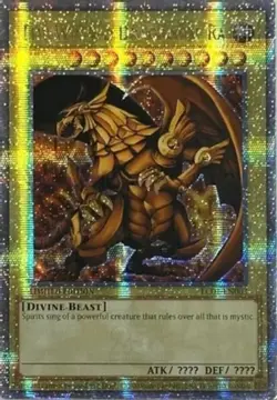 Lightly Played The Winged Dragon of Ra - LC01-EN003 - Quarter Century Secret Rar - Image 1