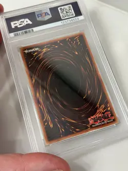 2002 Yu-Gi-Oh Collector's Tins BLUE-EYES WHITE DRAGON BPT-003 Secret Rare PSA 9 - Image 5