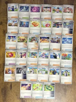 Pokemon Prismatic Evolutions Set 100 Complete Common/Uncommon/Holo Rare Cards - Image 2