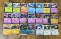 Pokemon Prismatic Evolutions Set 100 Complete Common/Uncommon/Holo Rare Cards - Image 3