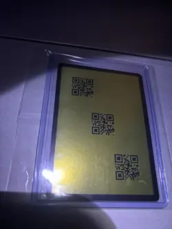 Lorcana QR Code Discard Error Foil Test Card - Whispers In The Well - Image 1