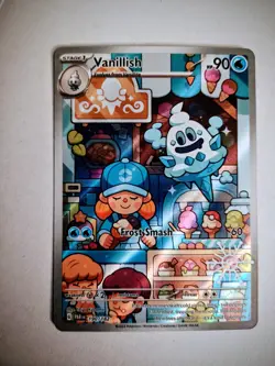 Pokemon TCG Vanillish 190/182 Holiday Calendar 2025 Festive Stamp Promo Card - Image 1
