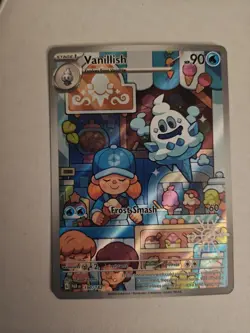 Pokemon TCG Vanillish 190/182 Holiday Calendar 2025 Festive Stamp Promo Card - Image 3
