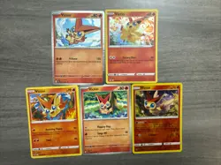 Victini Pokemon Card Collection Lot Of 10 With Holos And Reverse Holos - Image 3