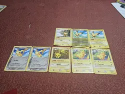 Lot Of Pichu & Pikachu Cards Various Years - Image 1