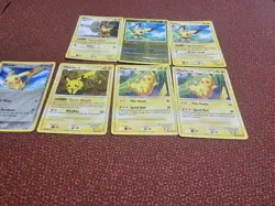 Lot Of Pichu & Pikachu Cards Various Years - Image 3
