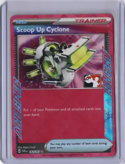 Scoop Up Cyclone STAMPED Prize Pack Series 6 Promo Pokemon Card - Image 2