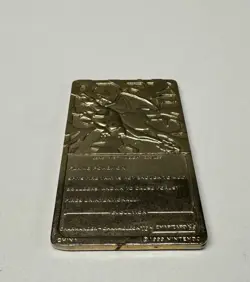 1999 Charizard Pokemon Trading Card Gold Plated, Limited Edition 23K Gold - Image 2
