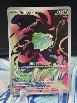 Bulbasaur IR Mega Evolutions 133/132 Pokemon Card Near Mint - Image 1