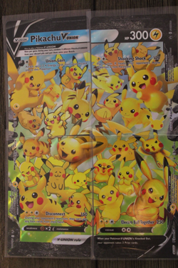 Pikachu V-Union [Set of 4] SWSH: Sword & Shield Promo Cards Holo - Image 1