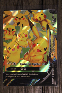 Pikachu V-Union [Set of 4] SWSH: Sword & Shield Promo Cards Holo - Image 2