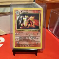 Pokemon Card - Arcanine WoTC Black Star Promo 6 Non Holo - Image 1