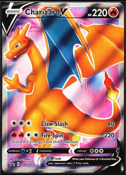 Pokemon Card- Charizard V SWSH: Sword & Shield Promo Cards #SWSH050 - Image 1