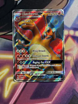 Charizard GX - SM60 - Full Alt Art Promo Rare - Pokemon Card - HP - Image 1