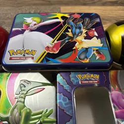 Pokemon TCG - 29 EMPTY Collector Tins - NO Packs/Cards - No Duplicates - Image 3