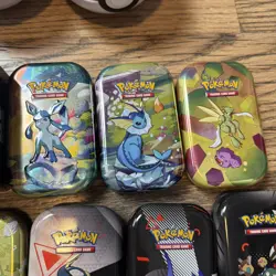 Pokemon TCG - 29 EMPTY Collector Tins - NO Packs/Cards - No Duplicates - Image 5