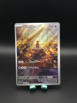Sandygast 214/193 Illustration Rare Paldea Evolved Pokemon Card NM - Image 1