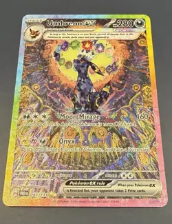 Pokemon TCG Umbreon EX 161/131 Sir Prismatic Evolutions Holo Card Ungraded - Image 1