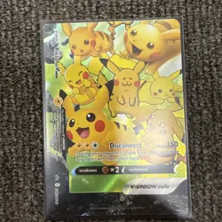 Pikachu V-Union PROMO Set of All 4 Cards SWSH139-142 NM Pokemon Nintendo M9253 - Image 2
