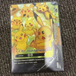 Pikachu V-Union PROMO Set of All 4 Cards SWSH139-142 NM Pokemon Nintendo M9253 - Image 3