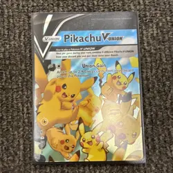 Pikachu V-Union PROMO Set of All 4 Cards SWSH139-142 NM Pokemon Nintendo M9253 - Image 5