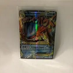 Mega Swampert EX - XY87 - Pokemon XY Promo Ultra Rare Card NM - Image 1