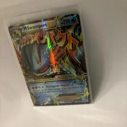 Mega Swampert EX - XY87 - Pokemon XY Promo Ultra Rare Card NM - Image 3