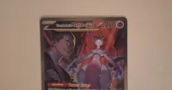 Teamrocket Mewtwo EX Pokemon Card Just Pulled & Put In Sleeve Mint Condition - Image 4