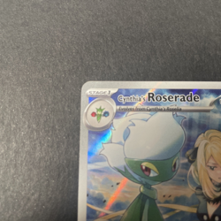 Pokemon TCG Destined Rivals 184/182 Cynthia's Roserade Card Pack Fresh - Image 2